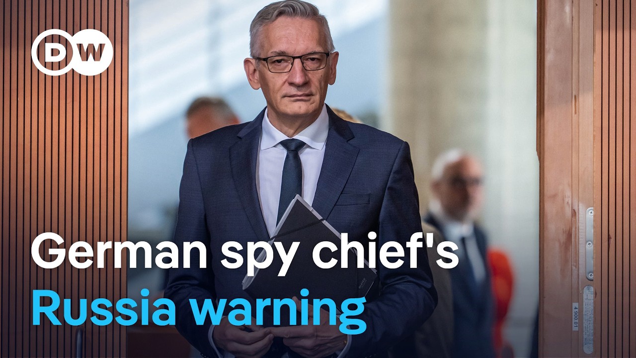 Germany's spy chief warns risk of 'violent conflict' with Russia | DW News
