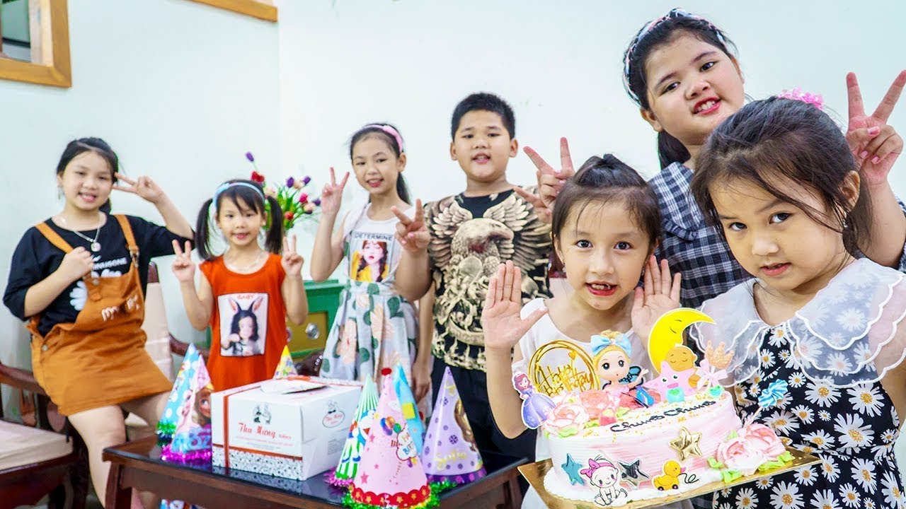 Chuns Family | Chuns Birthday Friends Aister And Best Friend Make Angel Birthday Cakes