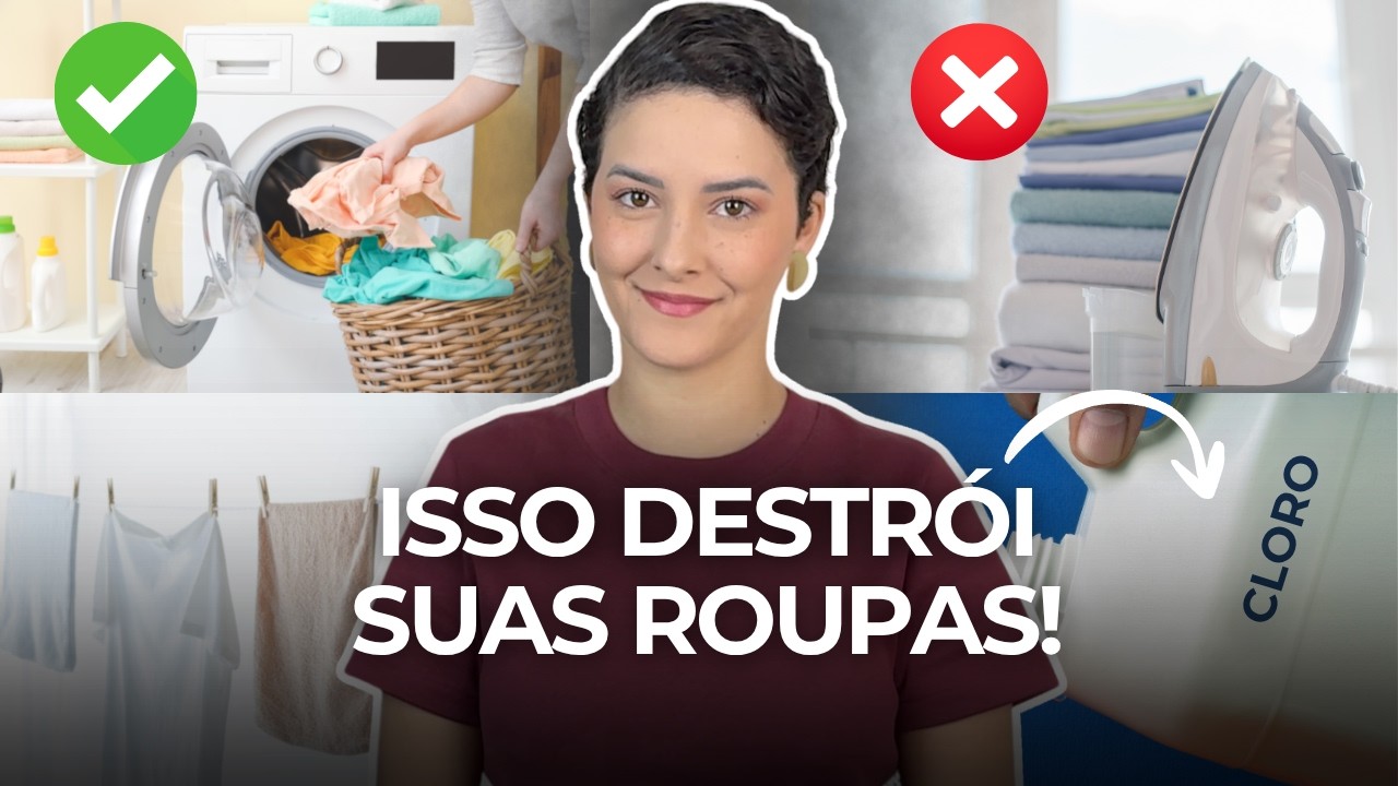 Guia completo de como cuidar das suas roupas | Segredos que ninguém te conta!