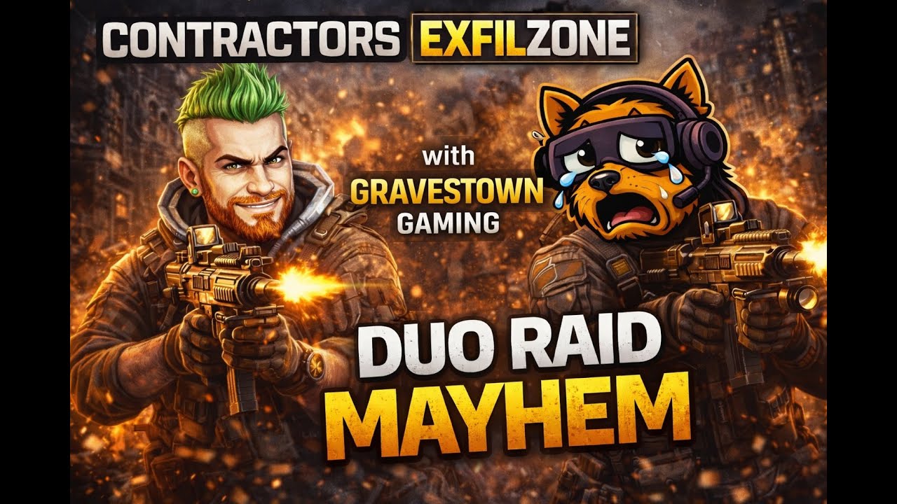 🔴LIVE🔴Can we get out alive, preferably stacked! Exfilzone VR with @gravestowngaming  ☠︎︎ MT6 ☠︎︎