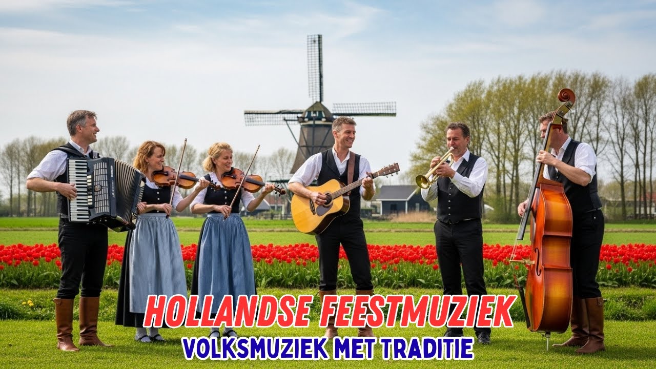 Traditionele Hollandse Volksmuziek voor Senioren 🌷 Tijdloze Klanken voor de Gouden Generatie 🎷