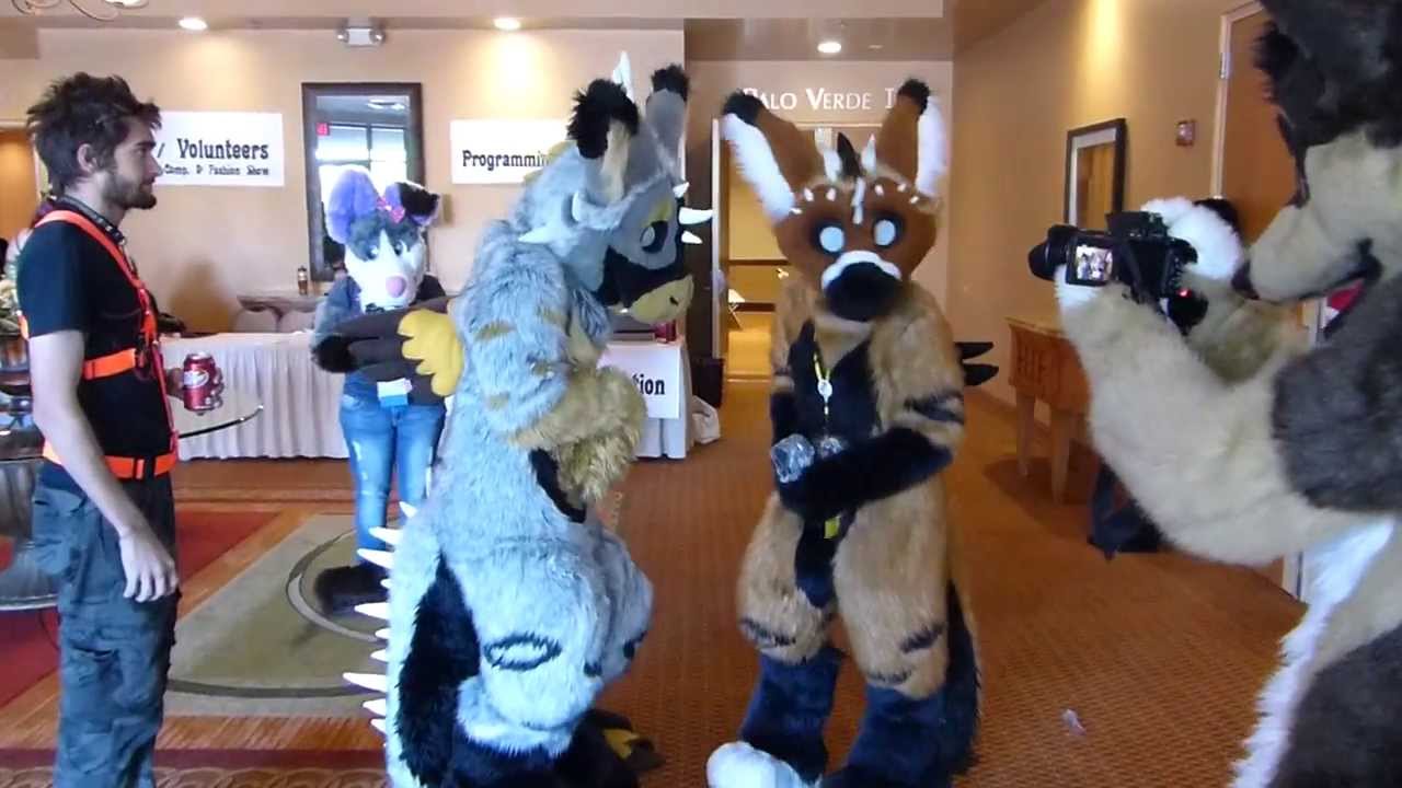 Telephone and Radio Chirp Chirp at Arizona Fur Con 2013.