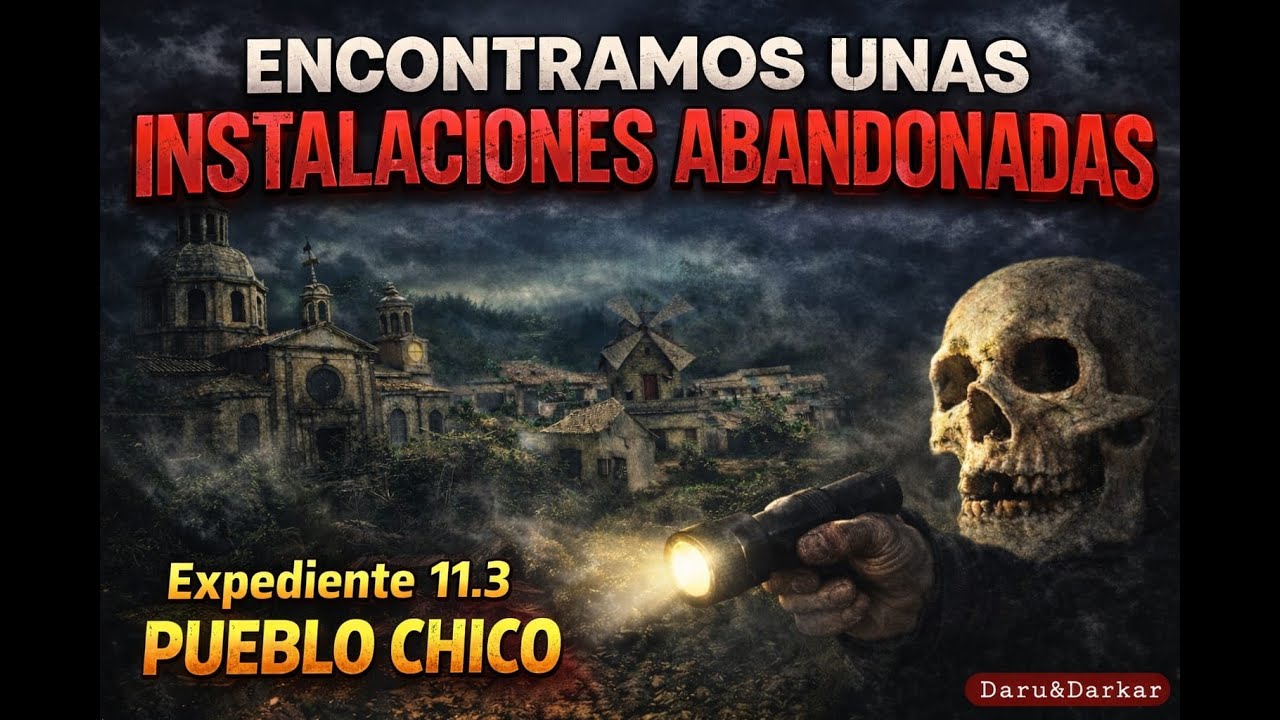 ENTRAMOS en unas INSTALACIONES ABANDONADA a través de UN TUNEL SUBTERRÁNEO - EXP 11.3 PUEBLO CHICO