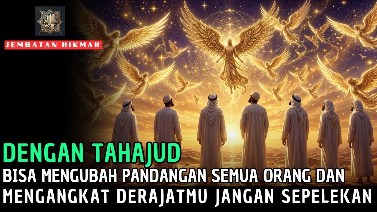Disepelekan Manusia?😱 Bangunlah Lalu Tahajud! Percayalah Allah Akan Mengangkat Derajatmu🌟🚀