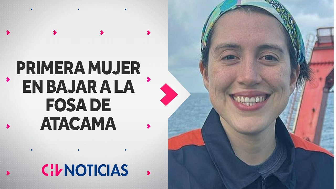 ¡Histórico! Geofísica chilena Valeria Cortés es la primera mujer en descender a la Fosa de Atacama