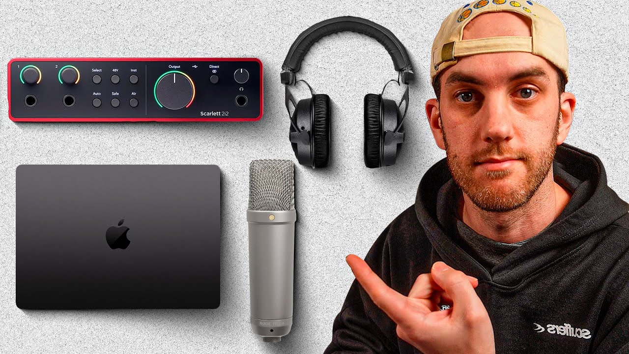 ✔Kit B&aacute;sico para HOME STUDIO 2025: Lo que NECESITAS