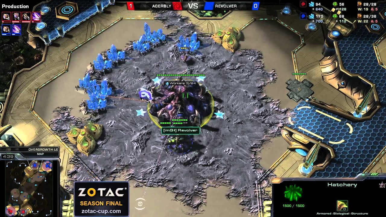 #357 Revolver (Z) vs. Bly (Z) ZOTAC Season Final StarCraft II