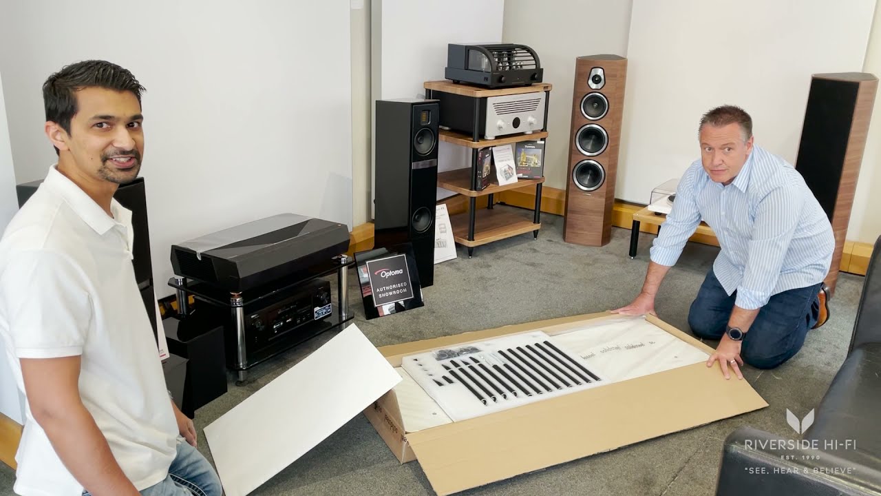 Brand new HiFi Furniture with vinyl record storage unboxing & build video...