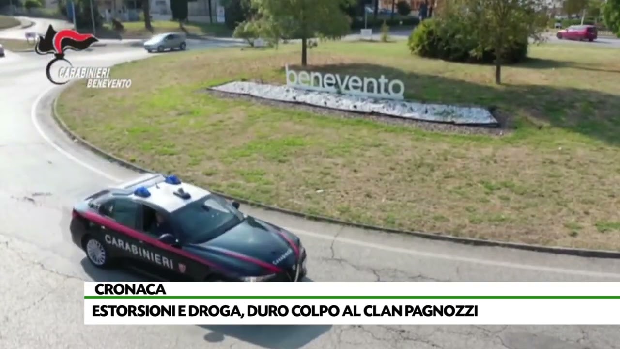 Gli uomini del Clan Pagnozzi arrestati in quattro province