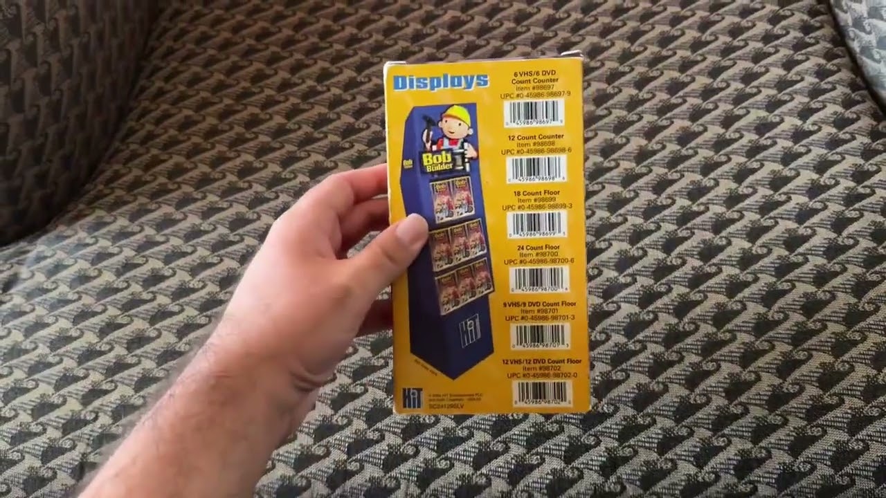 Bob The Builder: The Live Show! 2004 Screener VHS