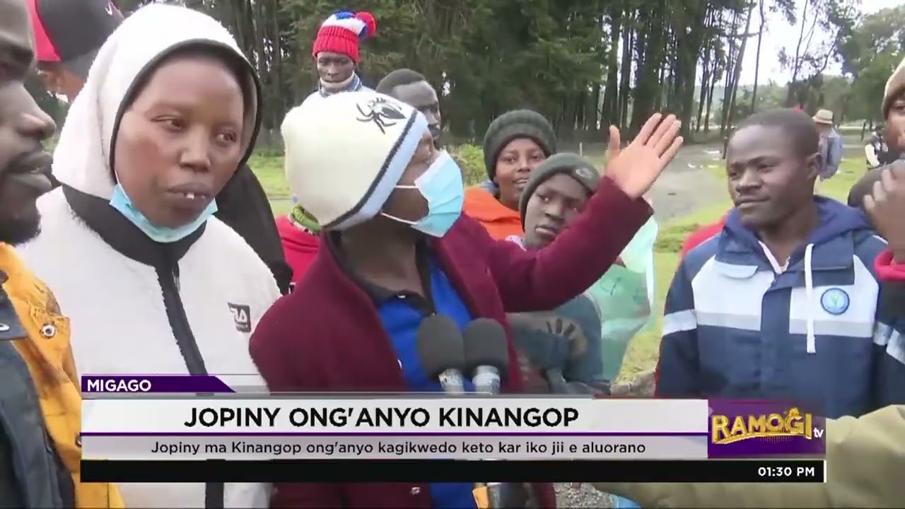 Jodak ma Kinangop ong'anyo ka kwedo gedo mar kar iko mochak gi jal moro e gweng' ma Magumu
