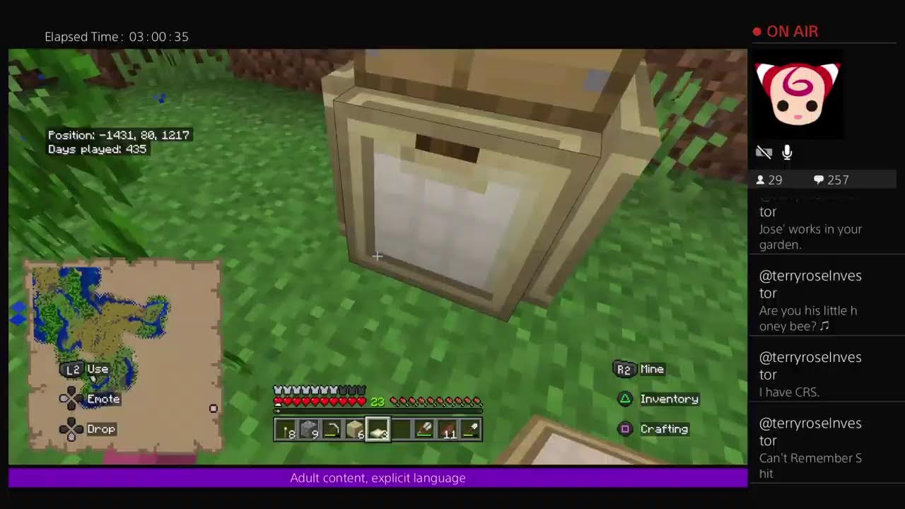 buckteefa75 First Official Emotional Support Minecraftin
