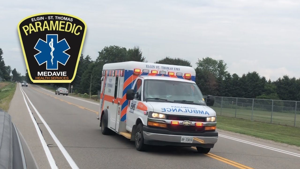 Elgin St. Thomas EMS - 1167 Responding