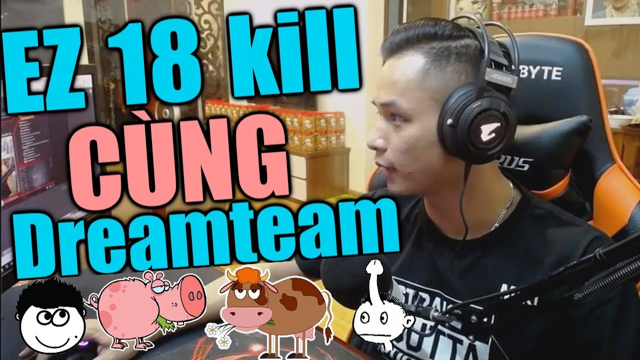 PUBG c&ugrave;ng B&ograve; Huynh, TOP 1 EZ 18 KILL - Daily Stream Moment #9