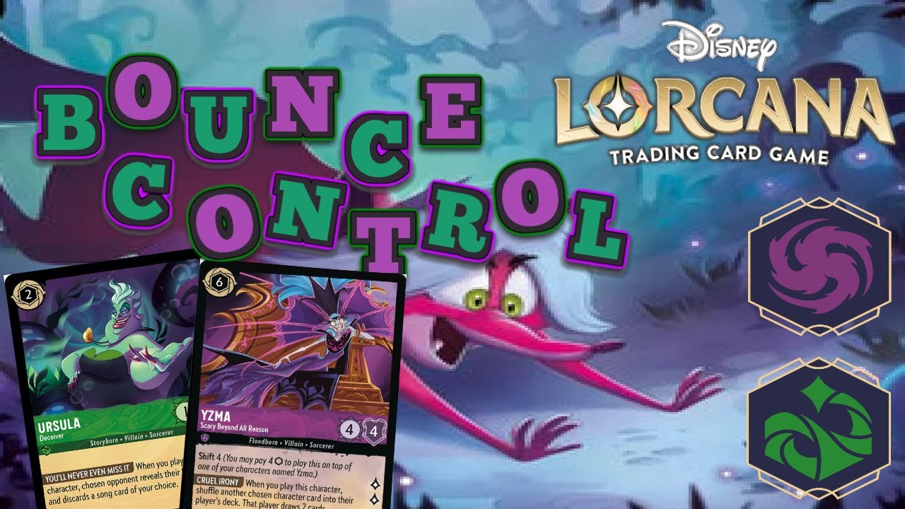 Ursula is TIER 1!! Bounce Control Amethyst Emerald Gameplay + deck  review! GIVEAWAY