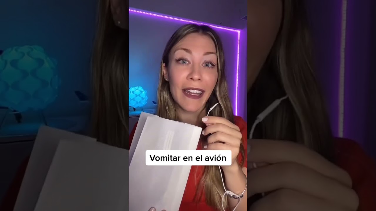 Vomitar en el avi&oacute;n