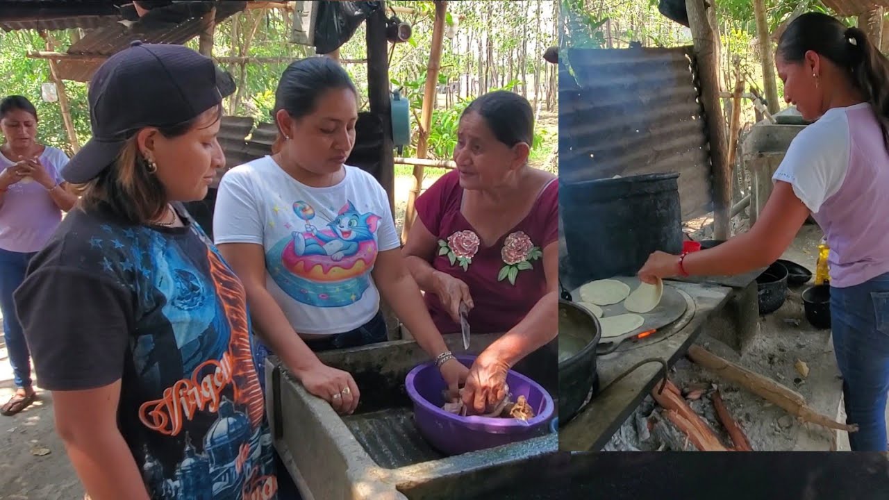 Asi preparamos una chanfaina de cerdo todos cosinando😋🤯