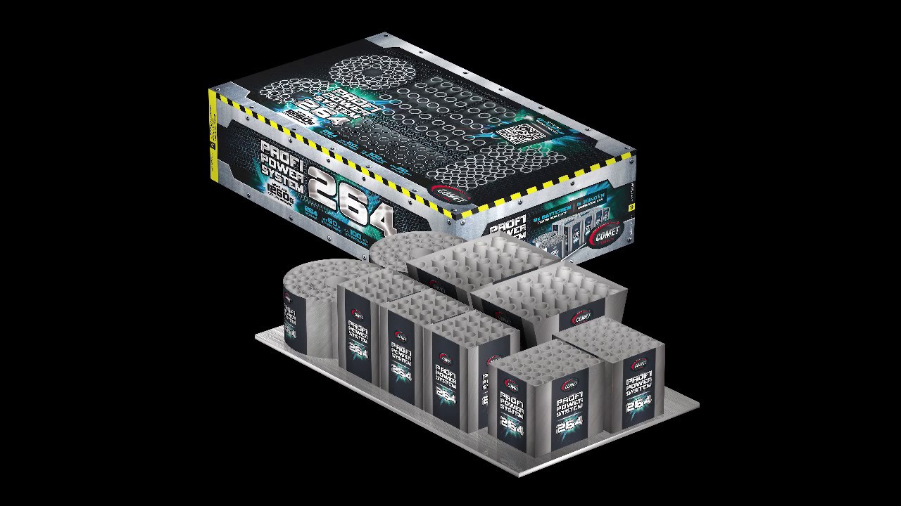 Feuerwerk - Profi Power System - Sonderpreis Baumarkt