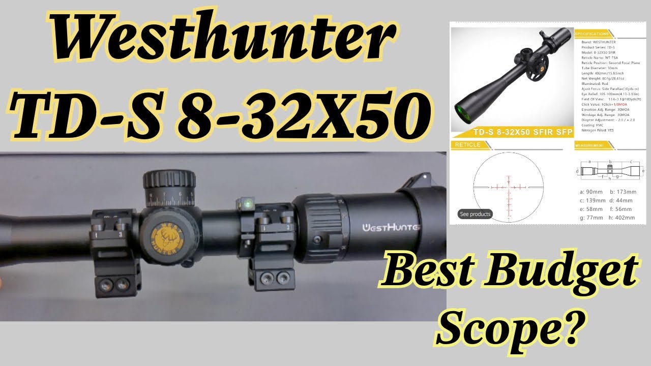 Westhunter TD-S 8-32X50 SFIR Review- Best Budget Scope?
