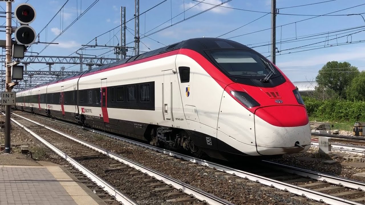TRENI PASSEGGERI e merci VELOCI in transito ALLA STAZIONE DI PARMA!