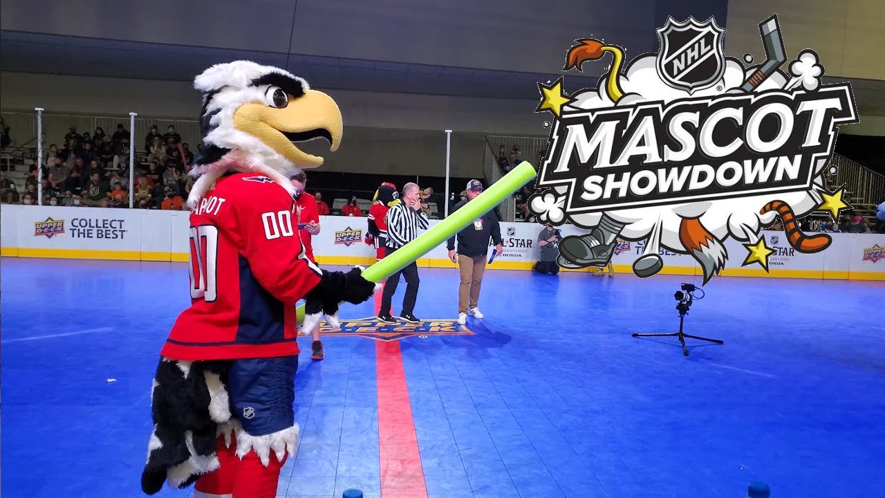 [4K] 2022 NHL All Star Mascot Showdown - Medieval Games Part 1