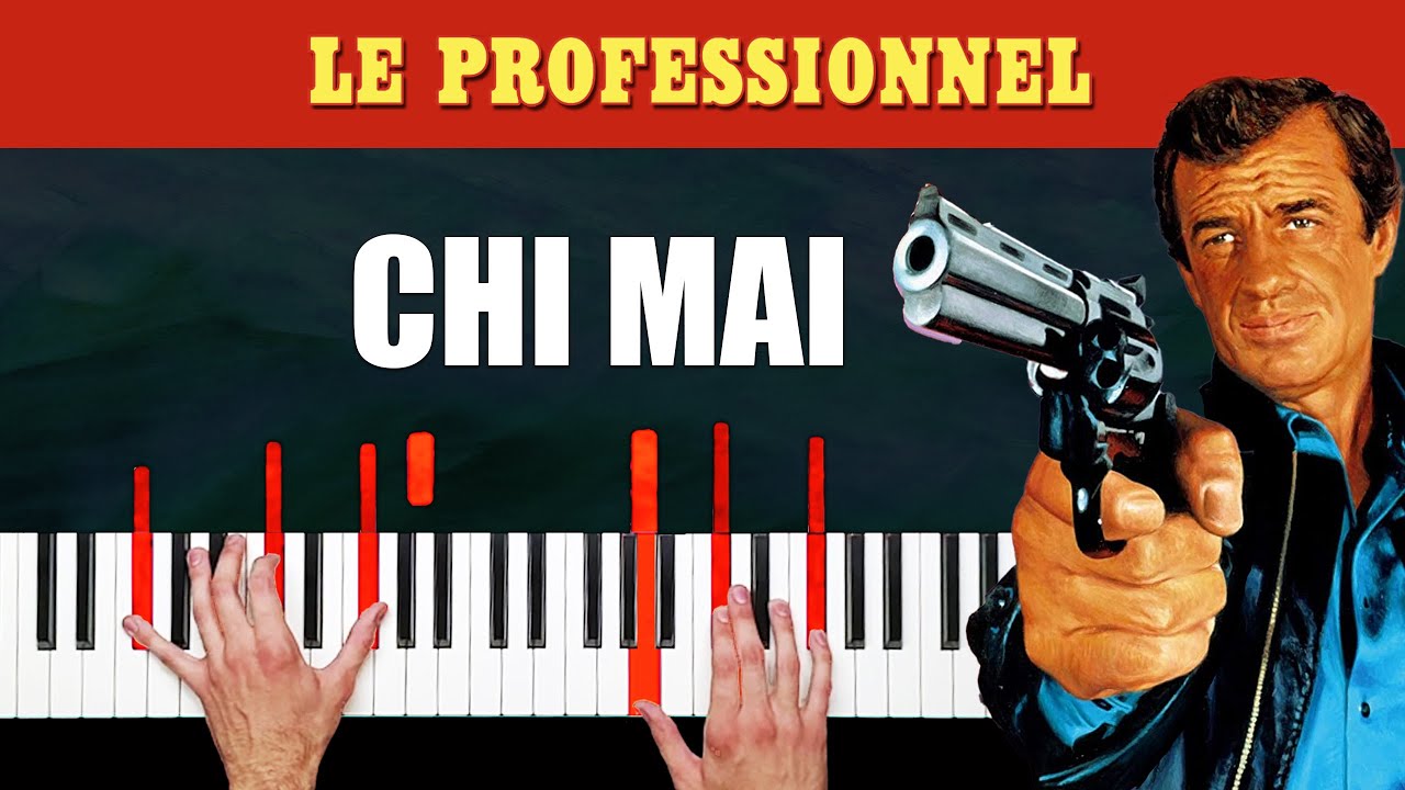 Chi Mai (Ennio Morricone) - Le Professionnel - Piano Cover & Tutorial