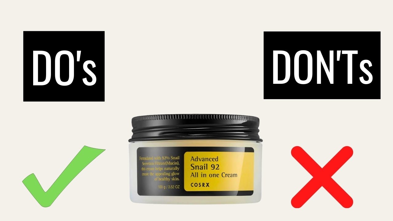 Как использовать крем COSRX Advanced Snail 92 All in One