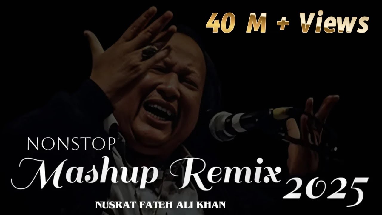 Nusrat Fateh Ali Khan 🔥 l Mashup remix l Tape remix l 2025 l Bass boosted l NFAK remix l Night Vibes