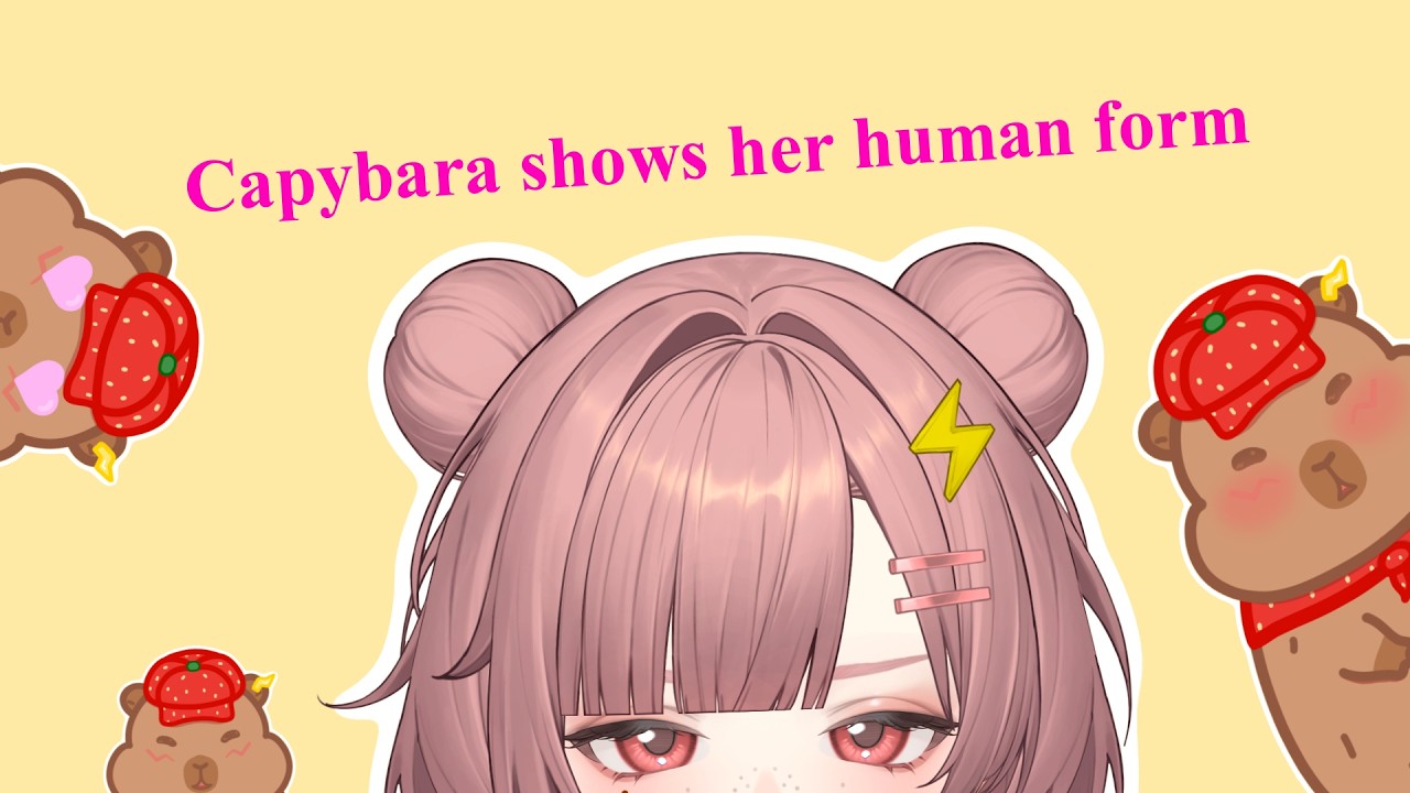 Capybara shows her human form