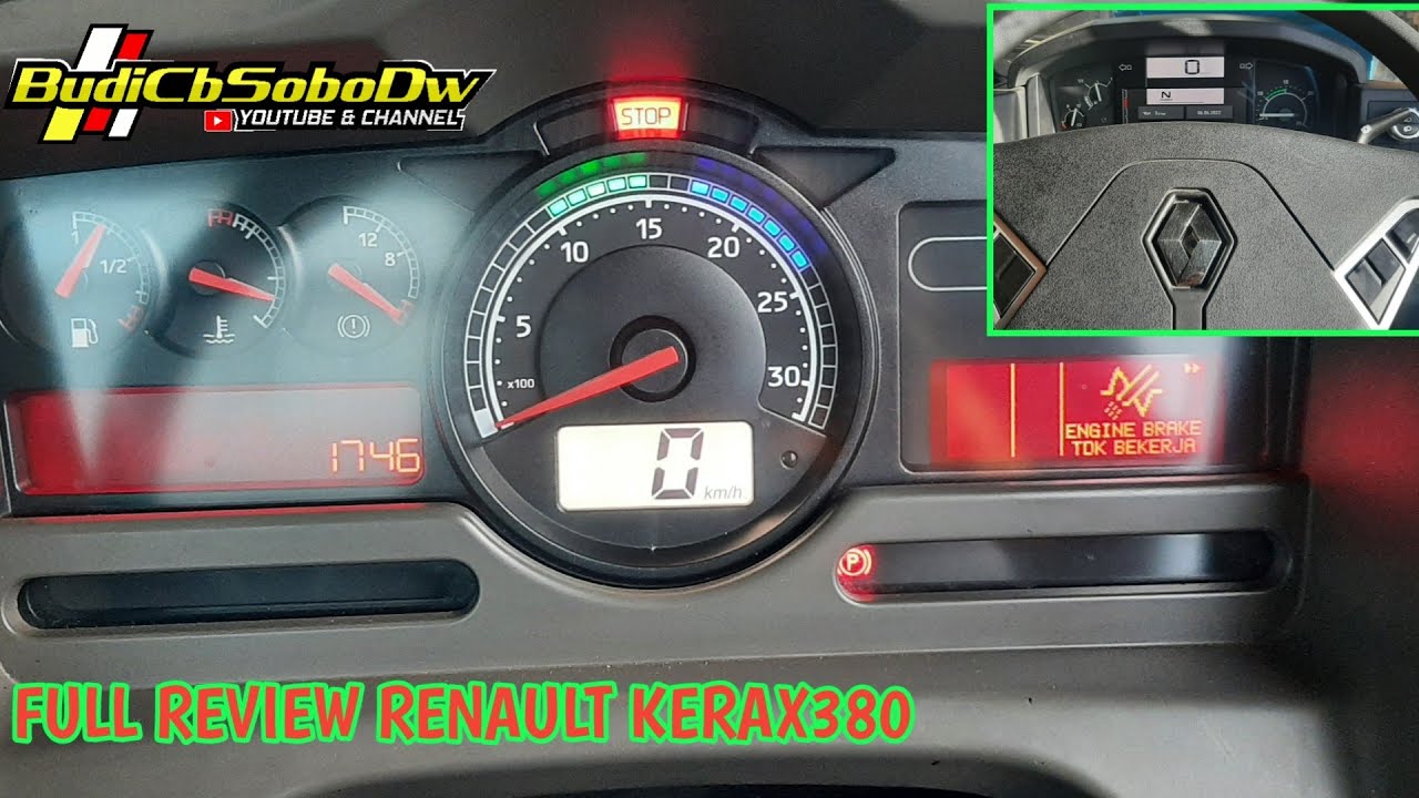 REVIEW TRUCK, INTERIOR RENAULT K380 - K460 & FUNGSI KOMPONEN PART UNIT