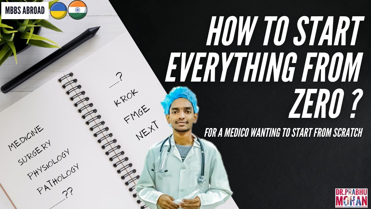 HOW TO START FROM ZERO ? | FMGE/KROK/NEXT/ A guide for medicos  abroad.