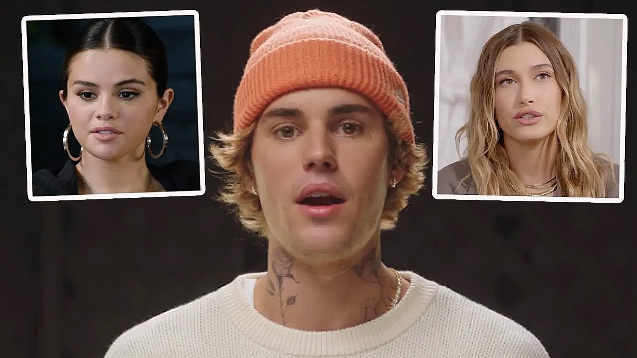 Justin Bieber falando sobre Selena Gomez e Hailey Bieber (traições e casamento) repostagem