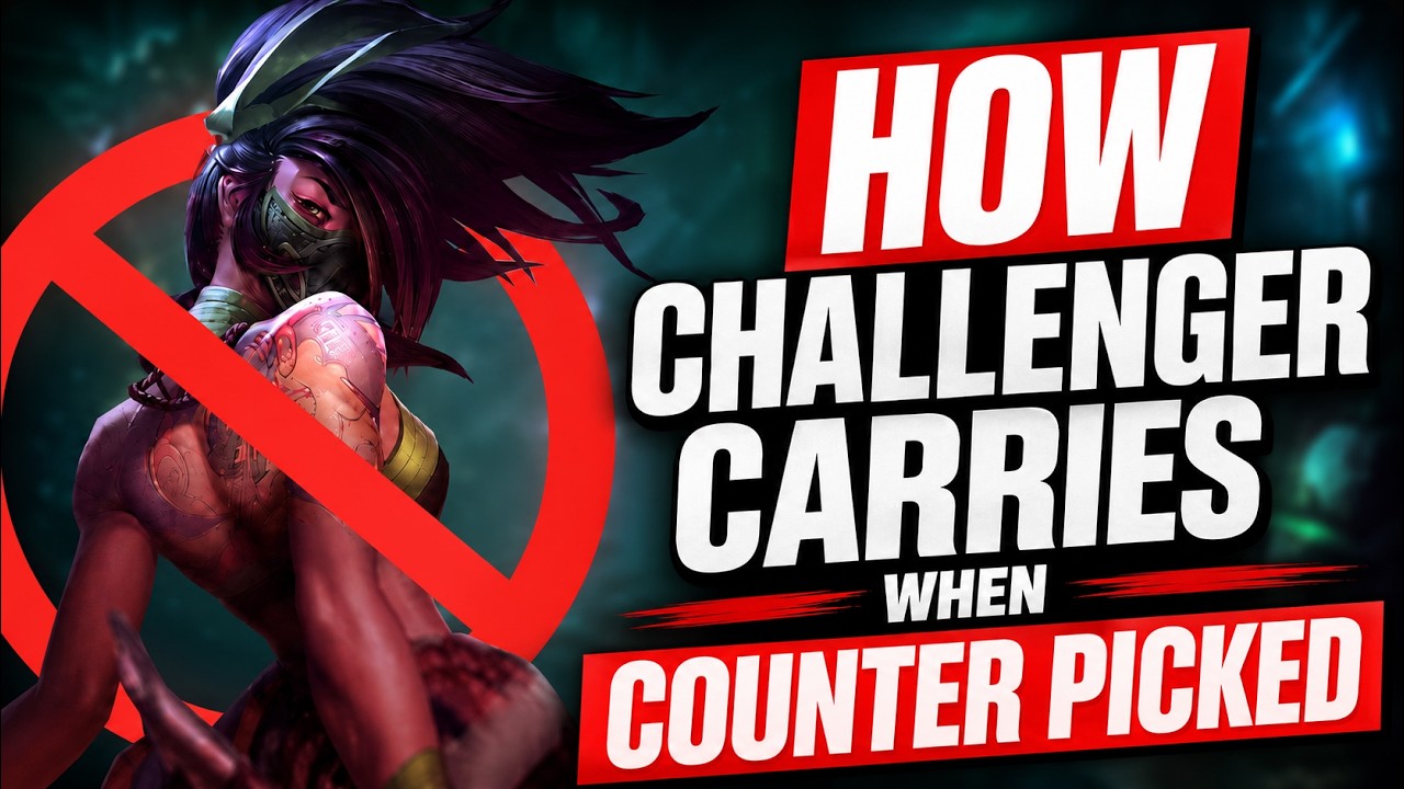 This Is How Challenger Akali Carries vs Counter picks