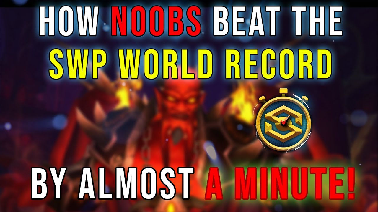 How NOOBS Shattered the World Record Sunwell in 31 Minutes!