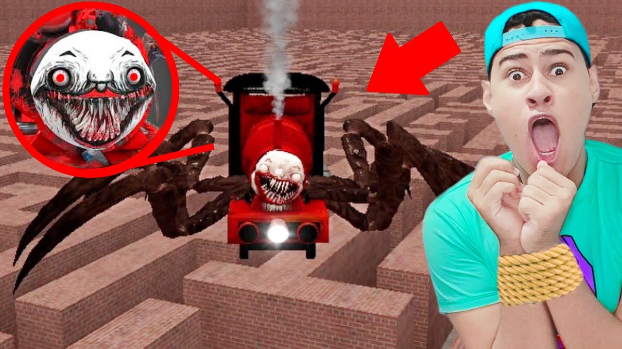 Se você ver o CHOO CHOO CHARLES em um LABIRINTO CORRA RÁPIDO (Deu ruim!!)