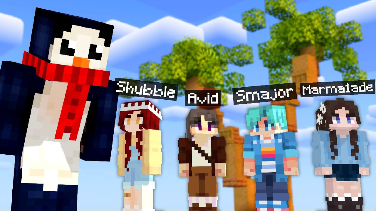 Minecraft BUILD IT! ft. Shubble, AvidMc, Smajor & Marma1ade