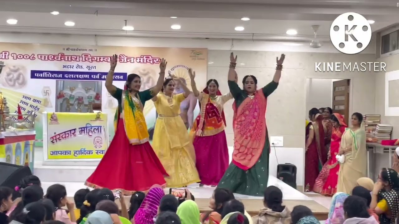 jain mandir bhatar surat gujarat  jain program jain natika sati natika date 02/09/22 nikki ekta