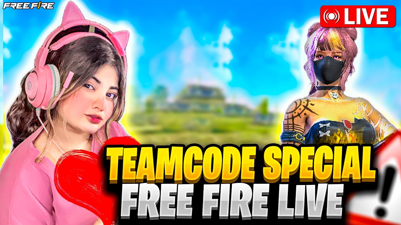 🔴Free Fire Live Playing With Subscribers| Free Fire Girl Live #shortsfeed #shortslive #freefire #ff