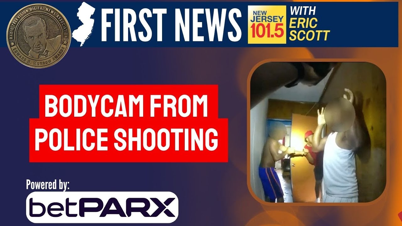 Tense moments &mdash; Bodycam video of police shooting in Elizabeth, NJ