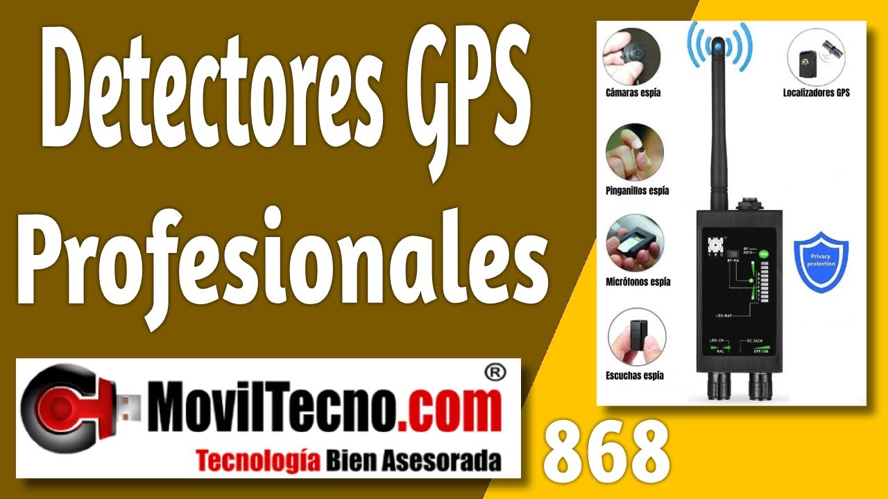 ✅ Detectores de GPS - Cámaras - Micros ¿Cuál es el MEJOR?【🔴 MovilTecno 】