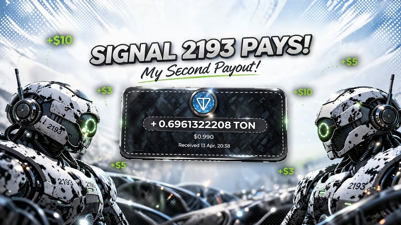 HOW TO EARN IN SIGNAL 2193 TELEGRAM CRYPTO GAME! MY 2ND WITHDRAWAL!