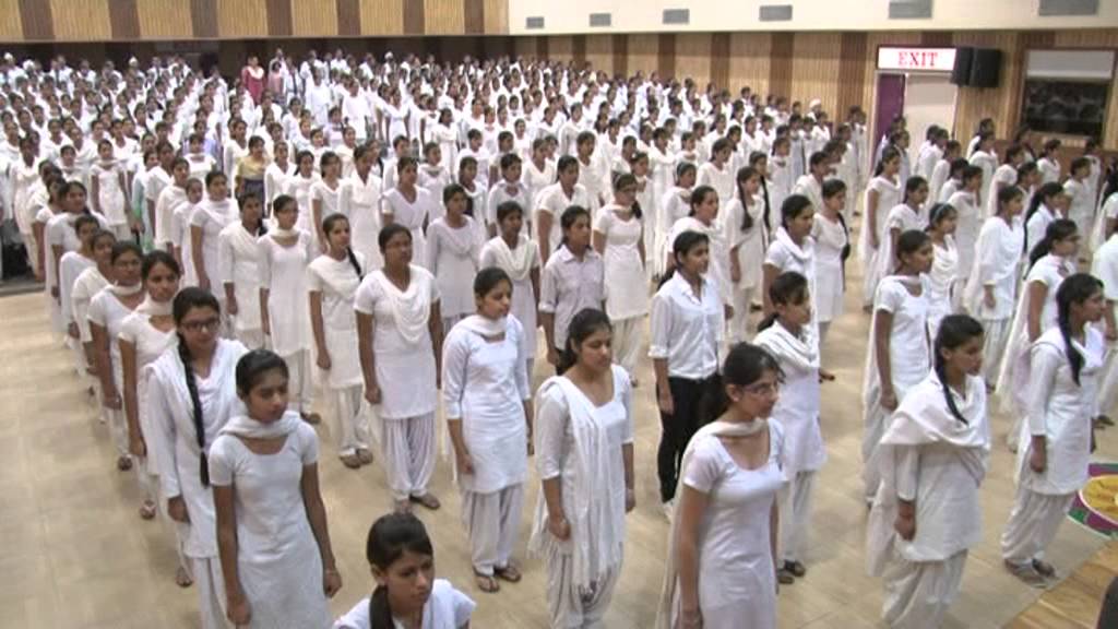 KMV (KANYA MAHA VIDYALAYA) JALANDHAR RE-SOUND WITH NATIONAL ANTHEM - JANA GANA MANA