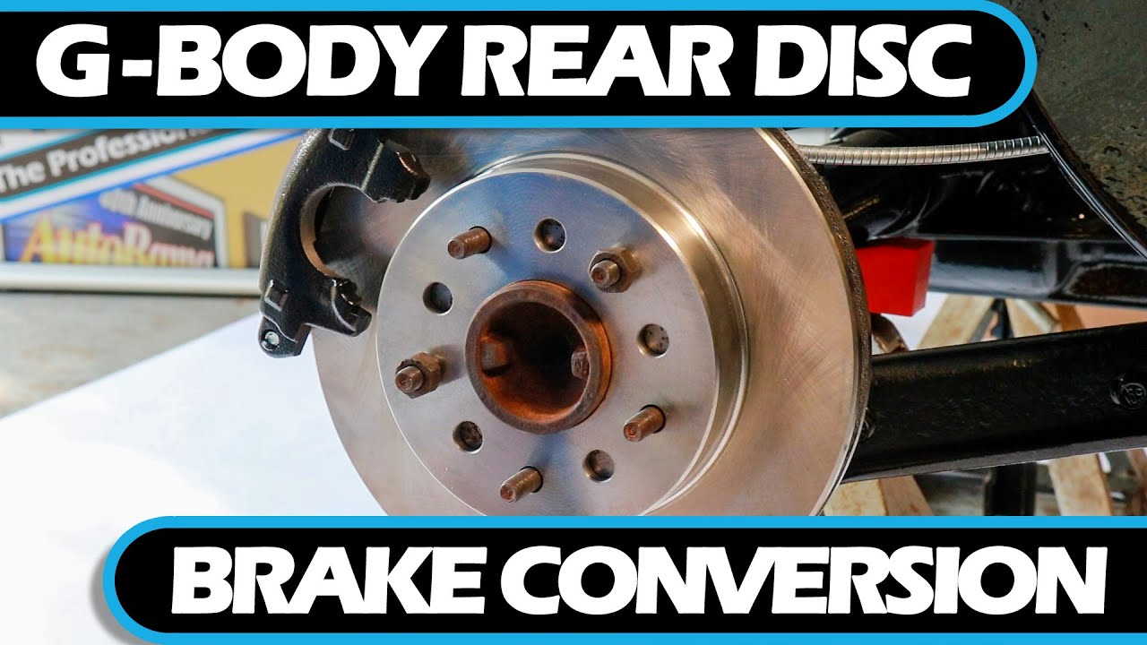 How to | G-Body Rear Disc Brake Conversion