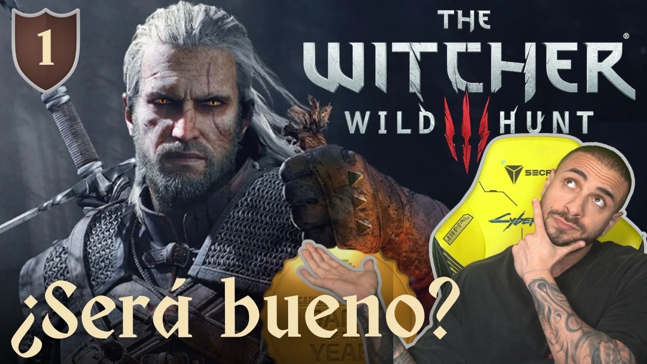 ¿VALE LA PENA EN 2026? ⚔️ Mi primera vez en The Witcher 3 #1