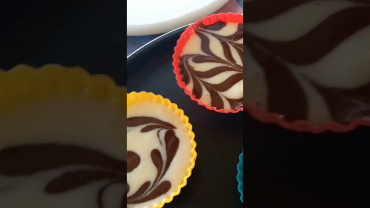 cup cake in silicon mould😍