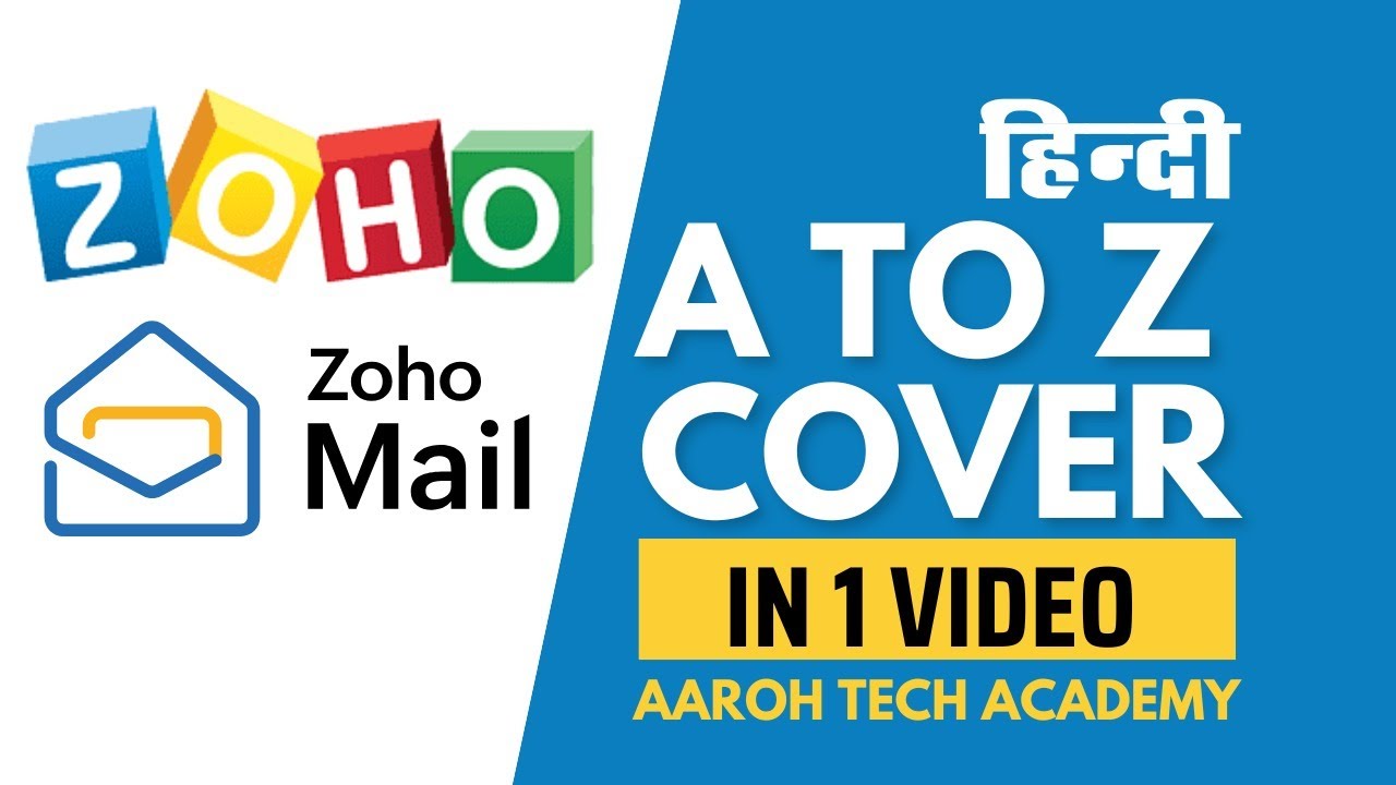 Zoho Mail Full Guide 2025 | All Zoho email tools in one video | Business Email #zohomail