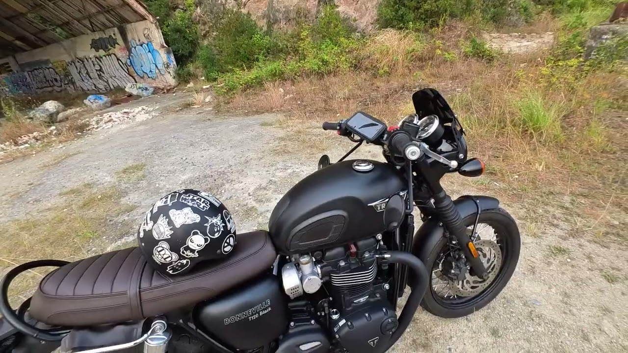 Review Triumph bonneville T120 Black Español