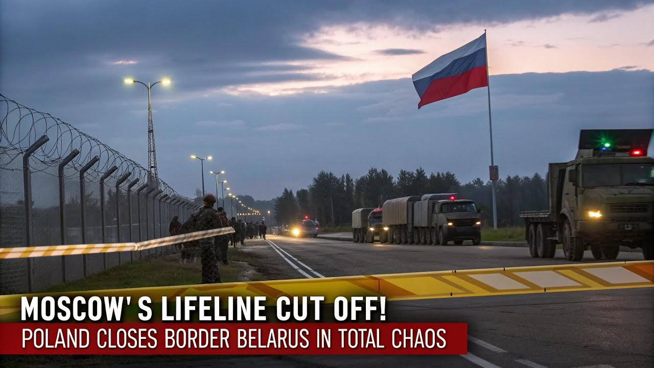Poland Shuts Border with Belarus &mdash; Russia&rsquo;s Key Supply Line Destroyed!