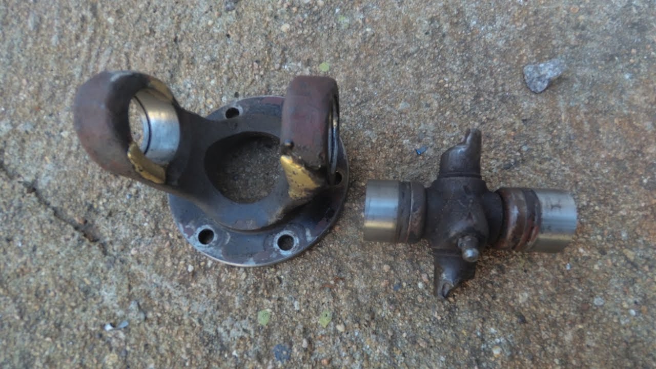 Reparation d'un cardan .