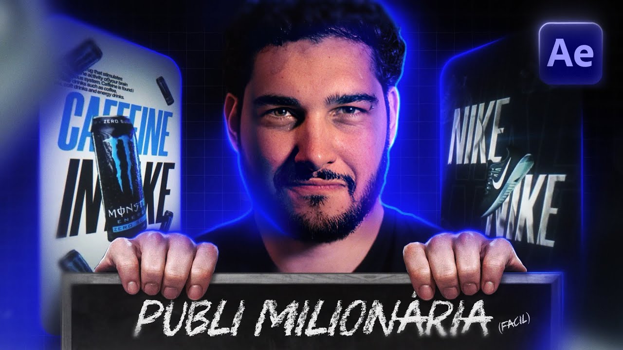 EDIÇÃO SIMPLES ESTILO PROPAGANDA MILIONÁRIA [AFTER EFFECTS]